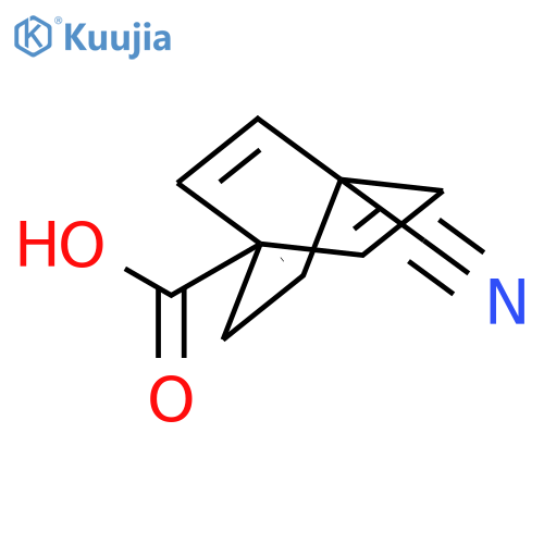 BICYCLO[2.2.2]OCTA-2,5,7-TRIENE-1-CARBOXYLIC ACID, 4-CYANO- structure