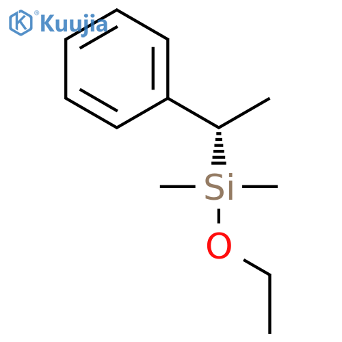 SILANE, ETHOXYDIMETHYL[(1S)-1-PHENYLETHYL]- structure