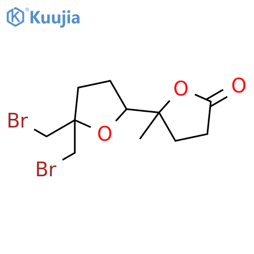 [2,2'-Bifuran]-5(2H)-one, 5',5'-bis(bromomethyl)hexahydro-2-methyl- structure