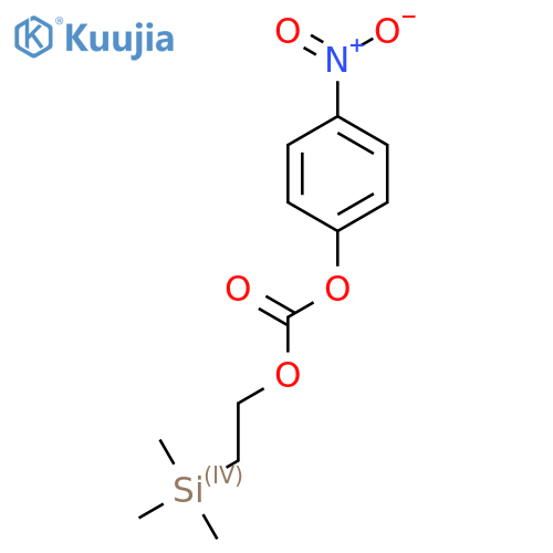 4-Nitrophenyl 2-(trimethylsilyl)ethyl carbonate structure