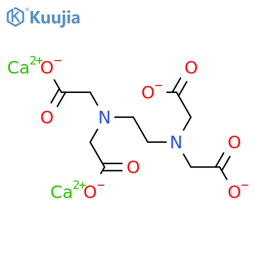 Ethylenediaminetetraacetic acid, calcium salt structure