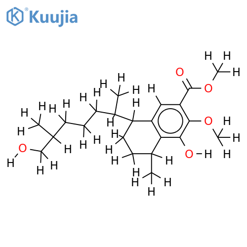 methyl (15S)-8,16-dihydroxy-7-methoxyserrulatan-19-oate structure