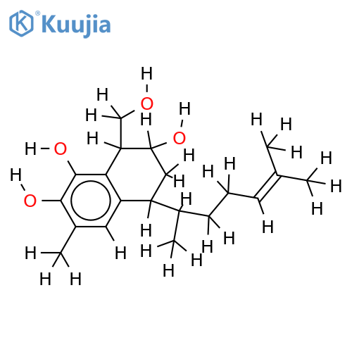 (2S)-serrulat-14-ene-2,7,8,20-tetraol structure