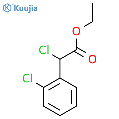 Ethyl 2-chloro-2-(2-chlorophenyl)acetate structure