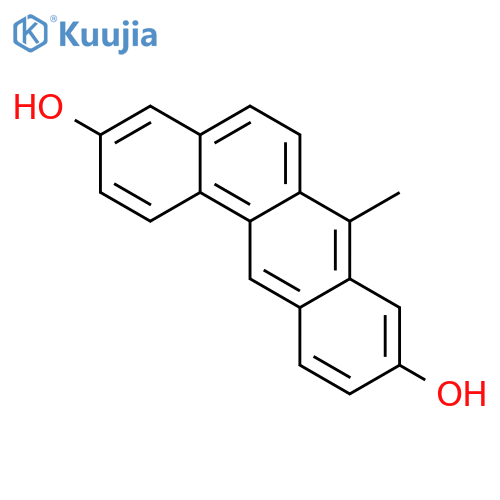 7-methyltetraphene-3,9-diol structure