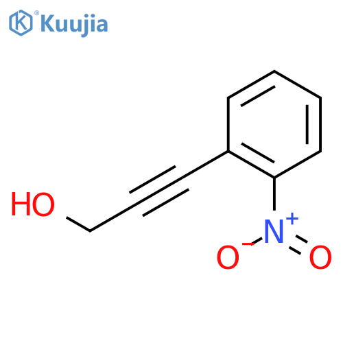 2-Propyn-1-ol,3-(2-nitrophenyl)- structure