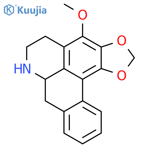 5H-Benzo[g]-1,3-benzodioxolo[6,5,4-de]quinoline,6,7,7a,8-tetrahydro-4-methoxy-, (7aR)- (9CI) structure
