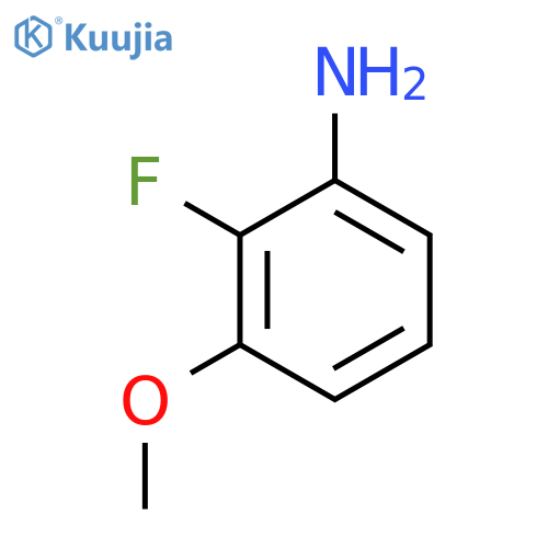 2-Fluoro-3-methoxyaniline structure