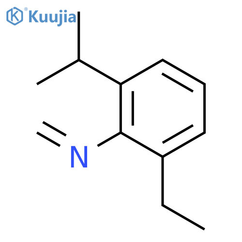 Benzenamine, 2-ethyl-N-methylene-6-(1-methylethyl)- (9CI) structure