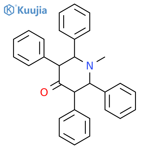 4-Piperidinone, 1-methyl-2,3,5,6-tetraphenyl- structure