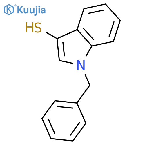 1-Benzyl-1H-indole-3-thiol structure