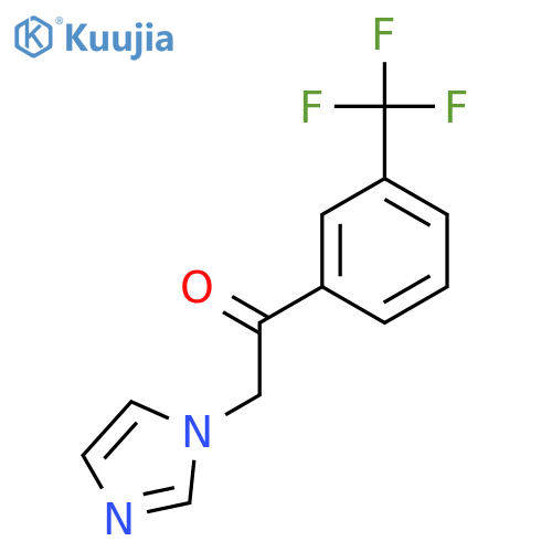 ETHANONE, 2-(1H-IMIDAZOL-1-YL)-1-[3-(TRIFLUOROMETHYL)PHENYL]- structure