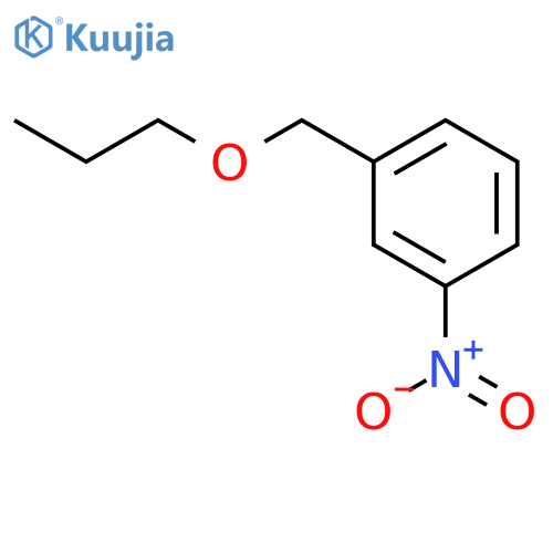 1-Nitro-3-(propoxymethyl)benzene structure
