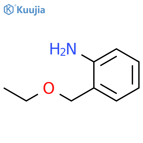 2-(ethoxymethyl)aniline structure