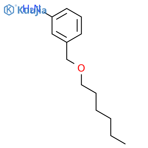 3-(hexyloxy)methylaniline structure