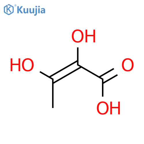 2-Butenoic acid, 2,3-dihydroxy- (9CI) structure