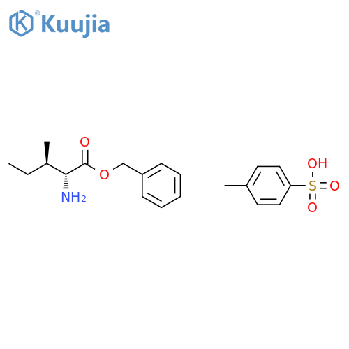 H-D-Ile-OBzl·p-tosylate structure