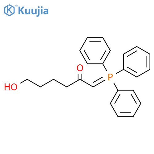 2-Hexanone, 6-hydroxy-1-(triphenylphosphoranylidene)- structure