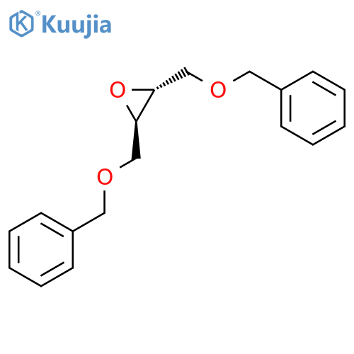 (2R,3R)-2,3-bis(benzyloxy)methyl)oxirane structure