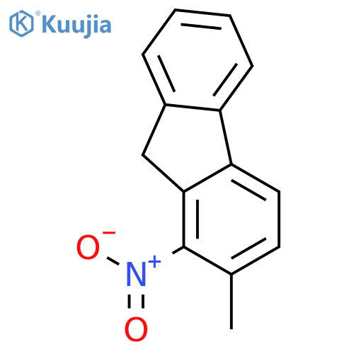 9H-FLUORENE, METHYLNITRO- structure
