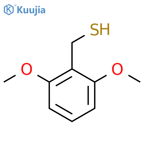 (2,6-dimethoxyphenyl)methanethiol structure