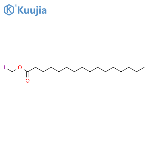 Hexadecanoic acid, iodomethyl ester structure