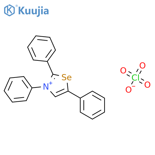 2,3,5-Triphenyl-1,3-selenazol-3-ium perchlorate structure