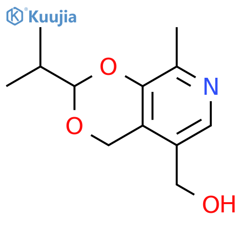 4H-m-Dioxino[4,5-c]pyridine-5-methanol,2-isopropyl-8-methyl-(8CI) structure