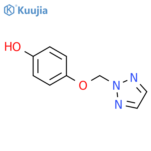Phenol, 4-(2H-1,2,3-triazol-2-ylmethoxy)- structure