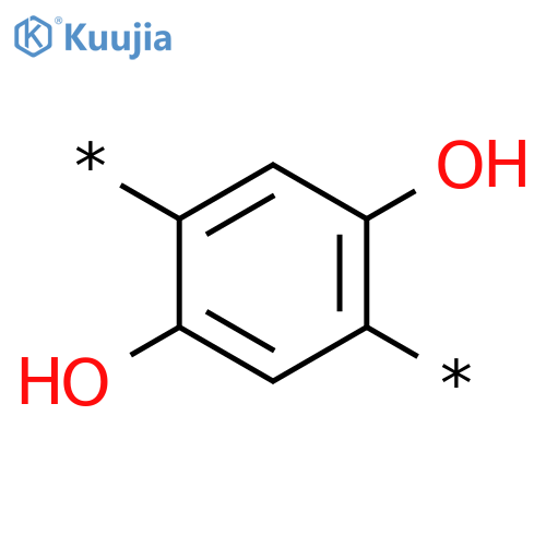Poly(2,5-dihydroxy-1,4-phenylene) structure