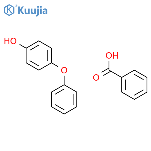 Phenol, 4-phenoxy-, benzoate structure