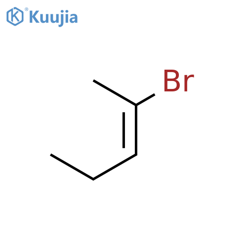 2-Bromo-2-pentene structure