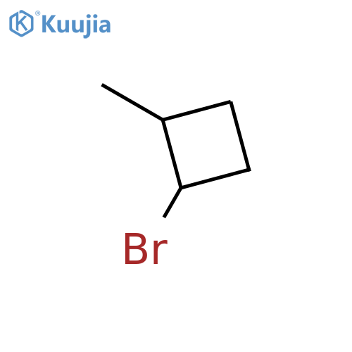 1-bromo-2-methylcyclobutane, Mixture of diastereomers structure