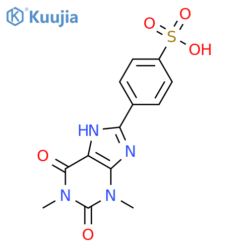 8(-p-Sulfophenyl)theophylline structure