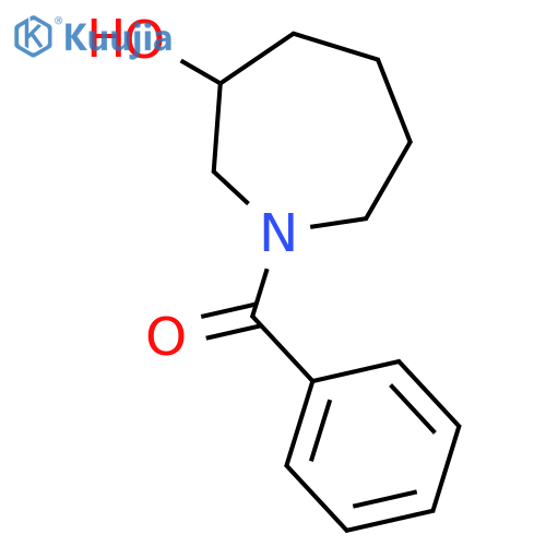 1H-Azepin-3-ol, 1-benzoylhexahydro- structure