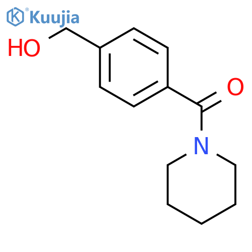 Piperidine, 1-[4-(hydroxymethyl)benzoyl]- structure