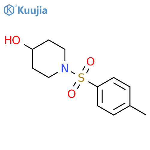 4-Piperidinol, 1-[(4-methylphenyl)sulfonyl]- structure