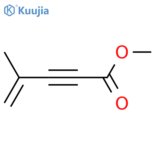 4-Penten-2-ynoic acid, 4-methyl-, methyl ester structure