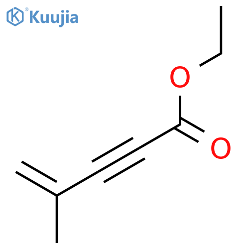 4-Penten-2-ynoic acid, 4-methyl-, ethyl ester structure