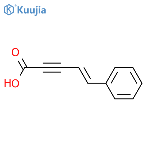 4-Penten-2-ynoic acid, 5-phenyl- structure