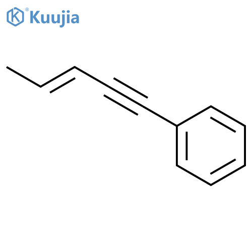 Benzene, 3-penten-1-ynyl- structure