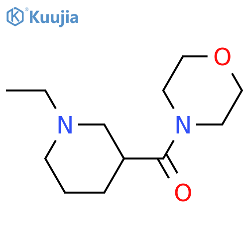 Methanone,(1-ethyl-3-piperidinyl)-4-morpholinyl- structure