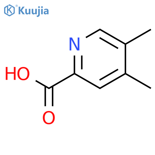 4,5-DIMETHYLPYRIDINE-2-CARBOXYLIC ACID structure