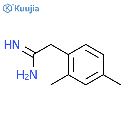 2-(2,4-dimethylphenyl)ethanimidamide structure
