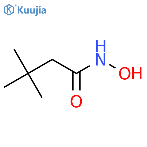 N-hydroxy-3,3-dimethylbutanamide structure