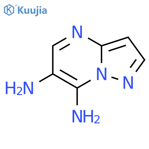 Pyrazolo[1,5-a]pyrimidine-6,7-diamine structure