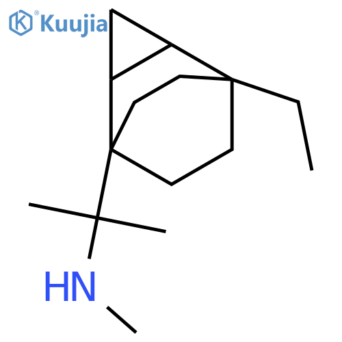 Tricyclo[3.2.2.02,4]nonane-1-methylamine,5-ethyl-N,a,a-trimethyl- (8CI) structure