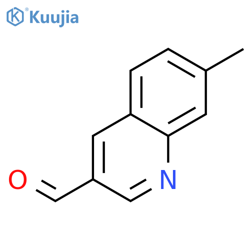 7-Methylquinoline-3-carbaldehyde structure