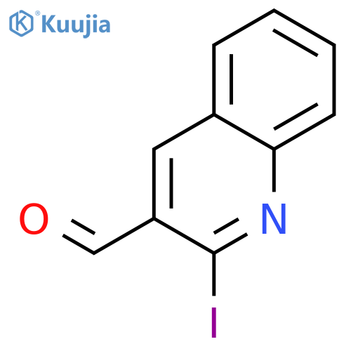 2-Iodoquinoline-3-carbaldehyde structure