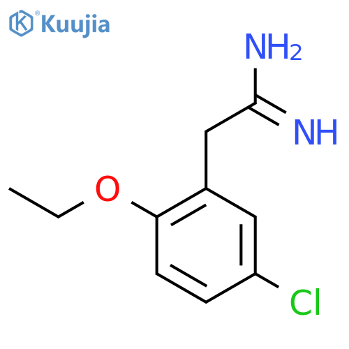 2-(5-chloro-2-ethoxyphenyl)ethanimidamide structure
